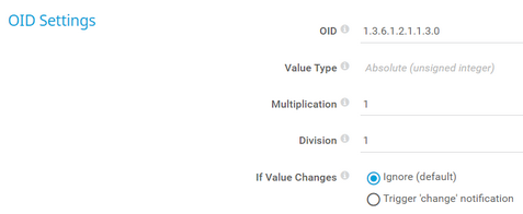 OID Settings OID Settings